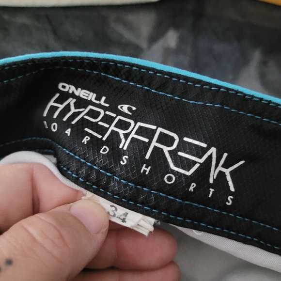 O'NEILL | HyperFreak striped stretch swim boardshorts - Picture 5 of 5